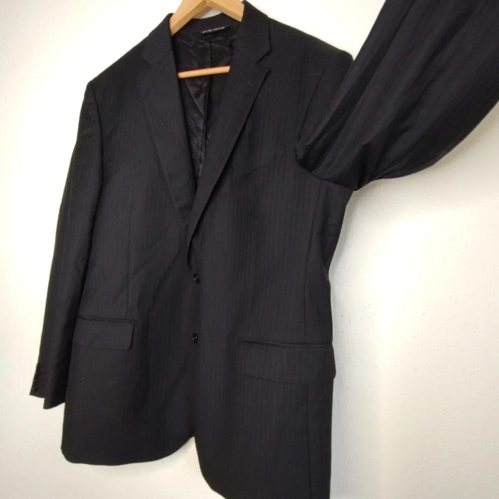 Ermenegildo Zegna Saks Fifth Avenue Classic Wool Office Sport Coat Blazer Sz 44R - Picture 6 of 16